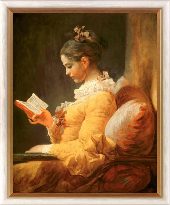 Jean-Honoré Fragonard "Lesendes Mädchen"